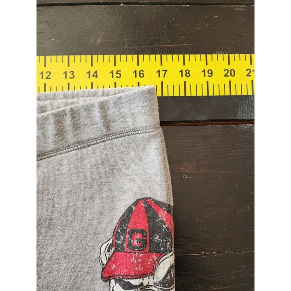 VINTAGE UGA  GEORGIA BULLDOGS SWEATPANTS SZ XLG DRAW STRING ELASTIC ANKLE - Picture 5 of 9